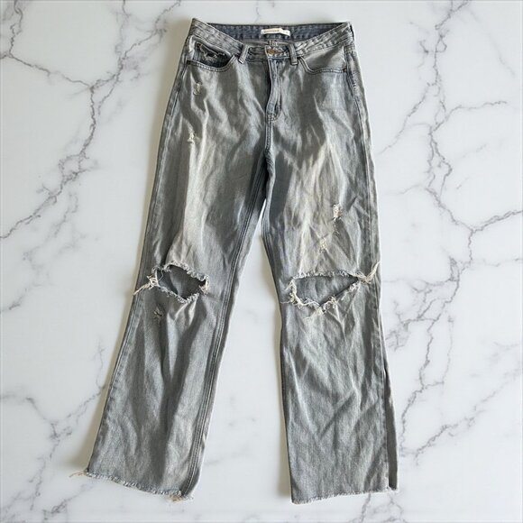 ALTARD STATE Wide Leg Distressed Jeans  Size 29 - Picture 1 of 8